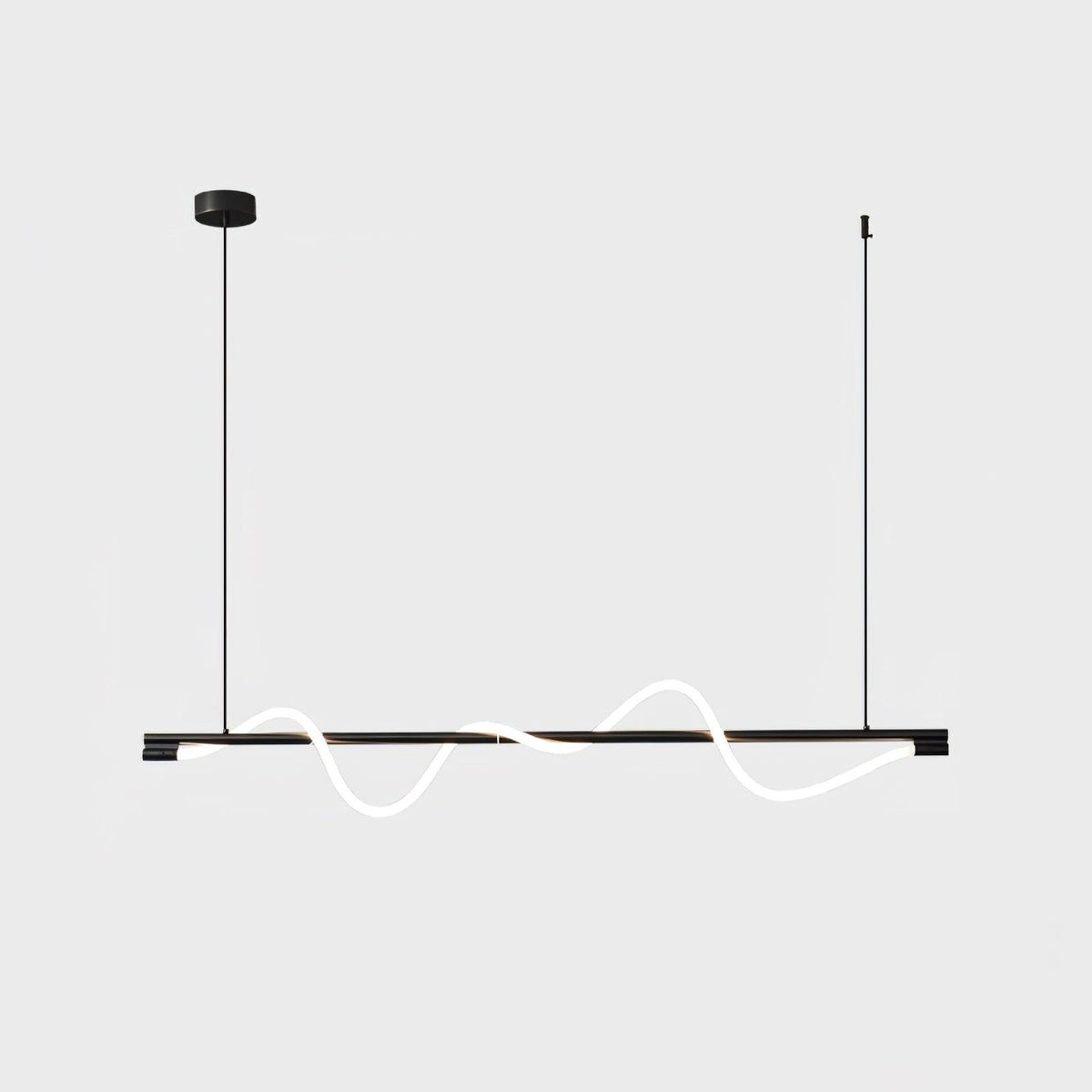 Linear Curve Island Chandelier