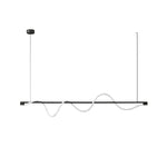Linear Curve Island Chandelier
