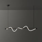 Linear Curve Island Chandelier