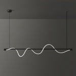 Linear Curve Island Chandelier