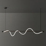 Linear Curve Island Chandelier