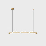 Linear Curve Island Chandelier