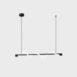 Linear Curve Island Chandelier