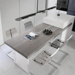 Linear LED Pendant Light in Brass and Glass for Modern Interiors