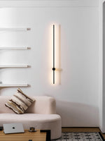 Linear LED Rechargeable Wall Sconce – Modern Minimalist Ambient Lighting