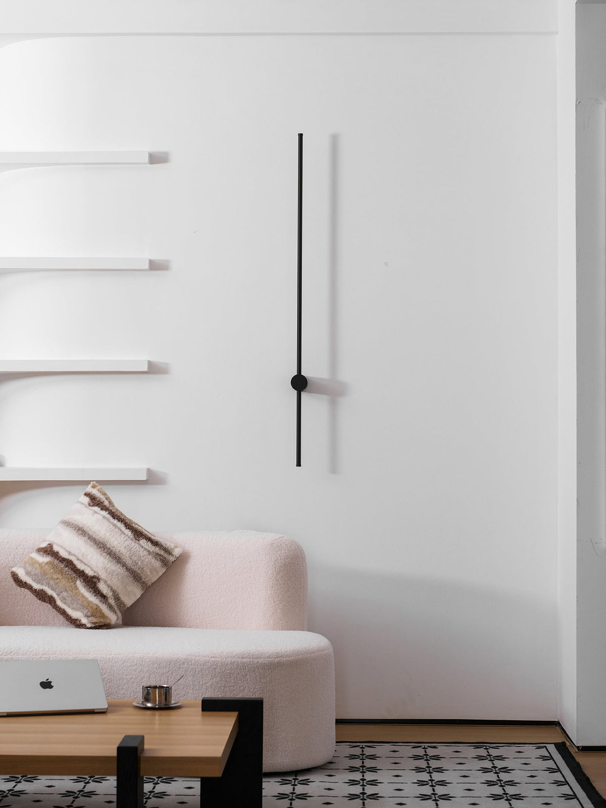Linear LED Rechargeable Wall Sconce – Modern Minimalist Ambient Lighting
