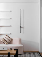 Linear LED Rechargeable Wall Sconce – Modern Minimalist Ambient Lighting