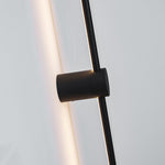 Linear LED Rechargeable Wall Sconce – Modern Minimalist Ambient Lighting