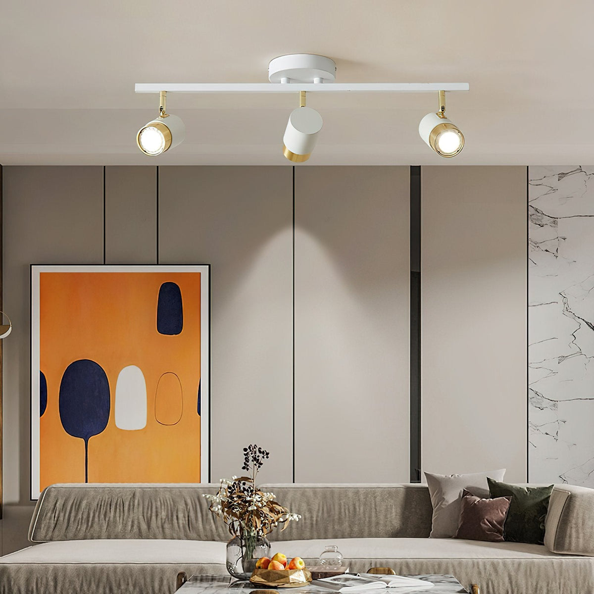 Linear Track Ceiling Light