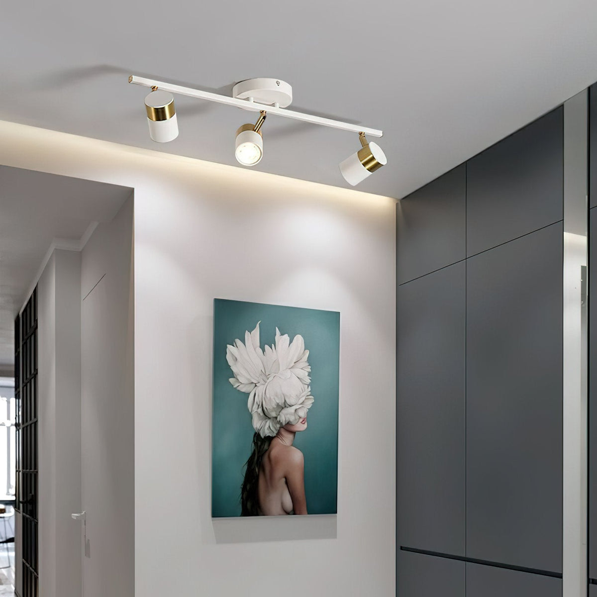 Linear Track Ceiling Light