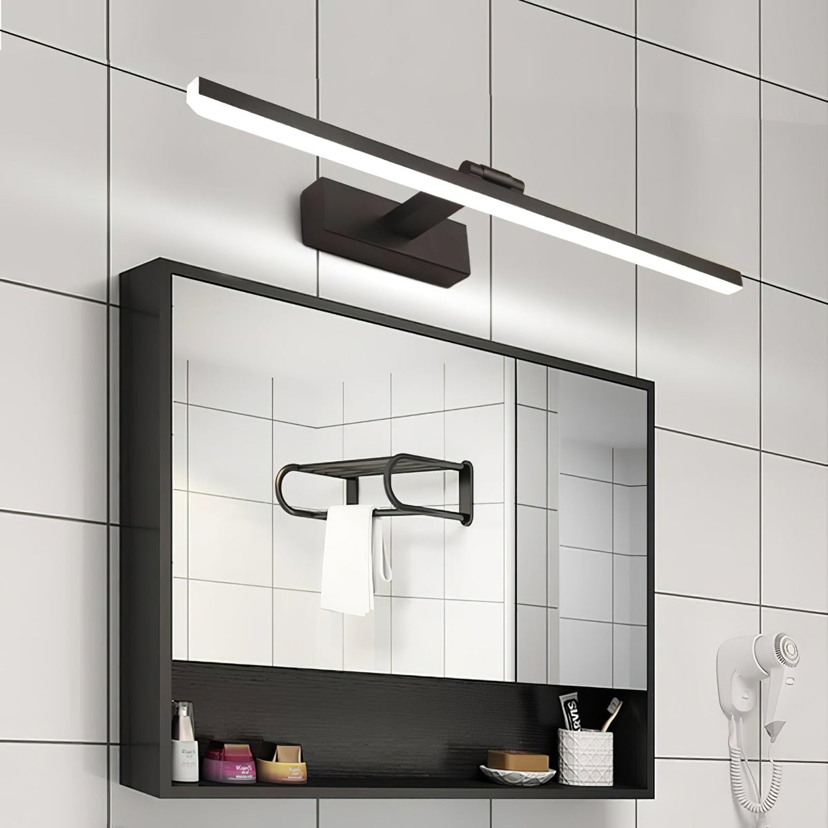 Linear Mounted Vanity Wall Light