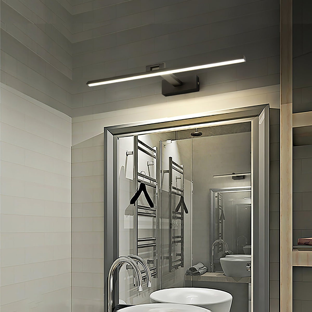 Linear Mounted Vanity Wall Light