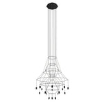 Lines Chandelier