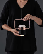 Adjustable Glass Pendant Light