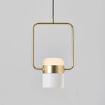 Adjustable Glass Pendant Light