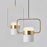 Adjustable Glass Pendant Light