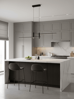 Links Linear LED Pendant Light for Kitchen Island | Modern Minimalist Ceiling Lamp