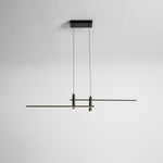Links Linear LED Pendant Light for Kitchen Island | Modern Minimalist Ceiling Lamp