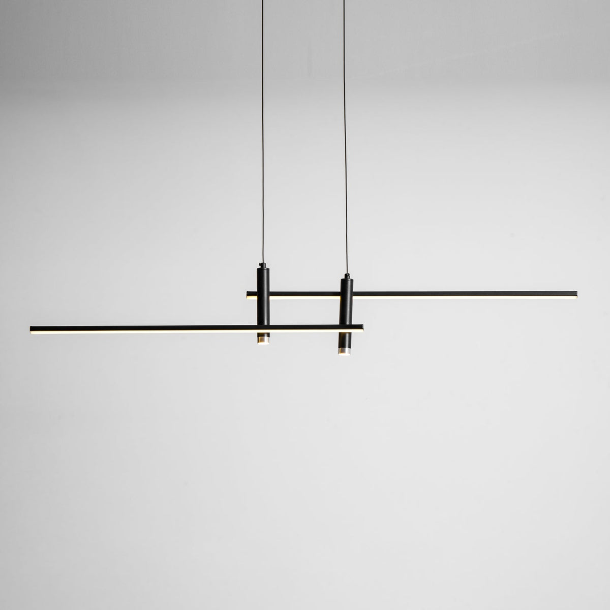 Links Linear LED Pendant Light for Kitchen Island | Modern Minimalist Ceiling Lamp