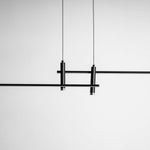 Links Linear LED Pendant Light for Kitchen Island | Modern Minimalist Ceiling Lamp