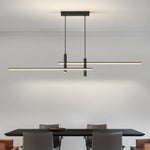 Links Linear LED Pendant Light for Kitchen Island | Modern Minimalist Ceiling Lamp