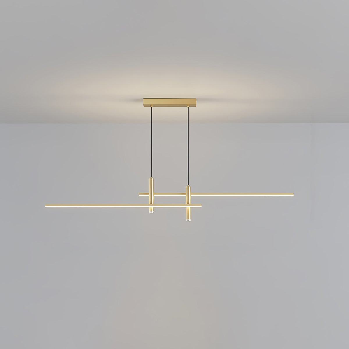 Links Linear LED Pendant Light for Kitchen Island | Modern Minimalist Ceiling Lamp