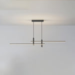 Links Linear LED Pendant Light for Kitchen Island | Modern Minimalist Ceiling Lamp