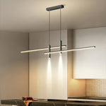 Links Linear LED Pendant Light for Kitchen Island | Modern Minimalist Ceiling Lamp