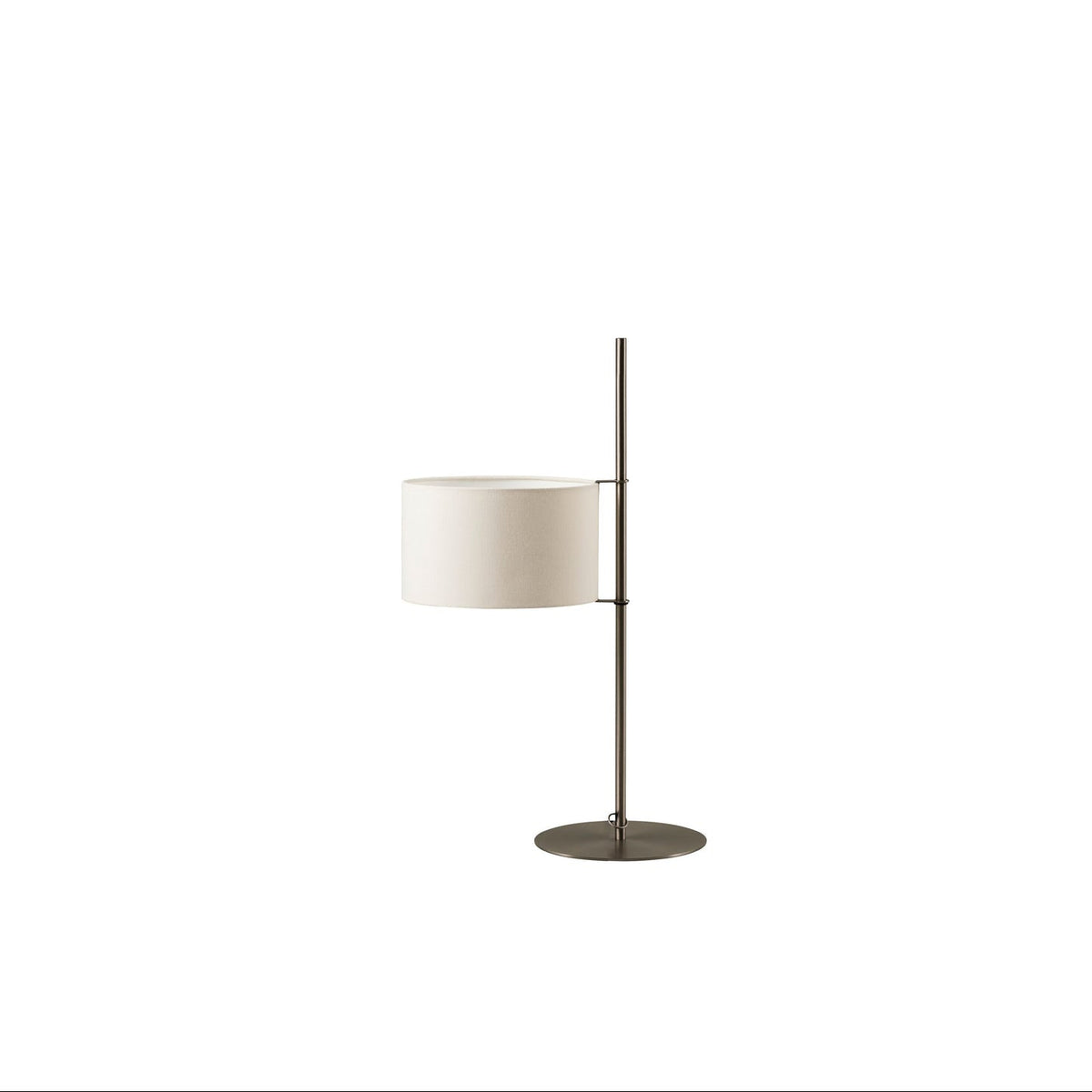 Lino Arc Table Lamp – Sculptural Brass & Fabric Designer Lamp for Modern Interiors