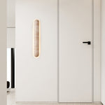 Liora Travertine Wall Sconce — Sculptural Stone LED Wall Light