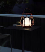 Liora Rechargeable Outdoor Lantern with LED Warm Light