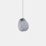 Liquid Glass Stone Pendant Light – Sculptural Blown Glass Chandelier