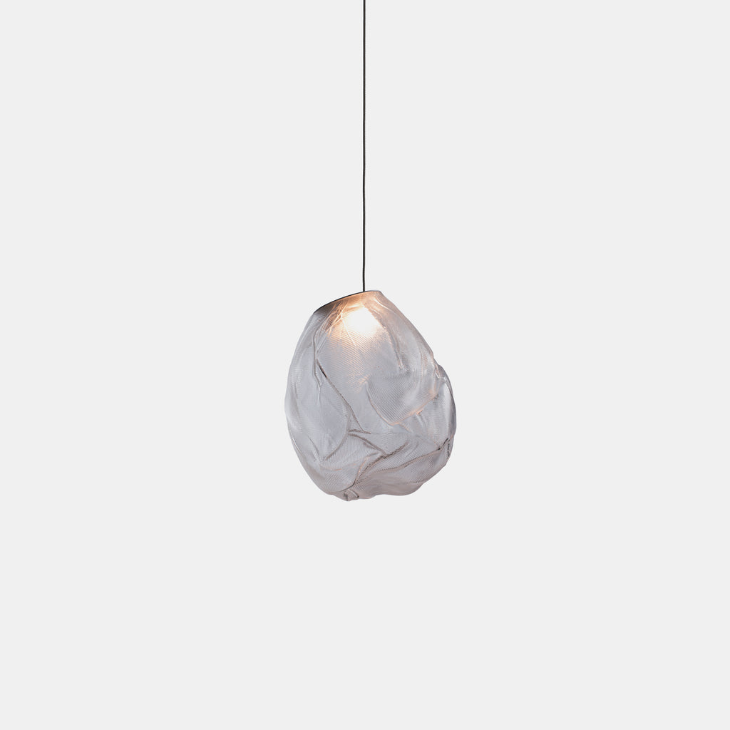 Liquid Glass Stone Pendant Light – Sculptural Blown Glass Chandelier