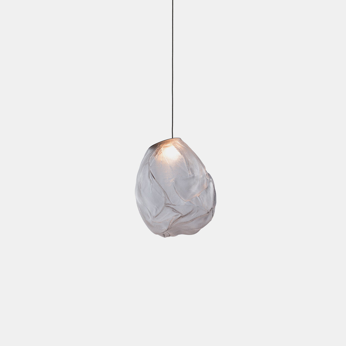 Liquid Glass Stone Pendant Light – Sculptural Blown Glass Chandelier