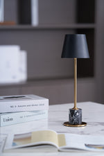 Lirio Mini Marble Table Lamp – Portable LED Accent Light