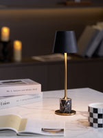 Lirio Mini Marble Table Lamp – Portable LED Accent Light
