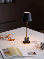 Lirio Mini Marble Table Lamp – Portable LED Accent Light