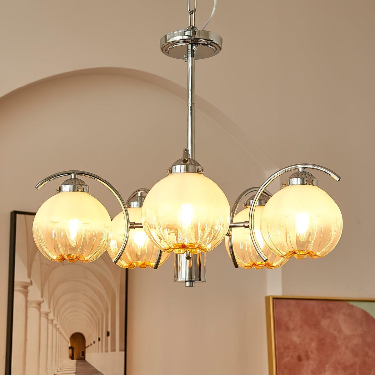 Litchford 5Lt Chandelier