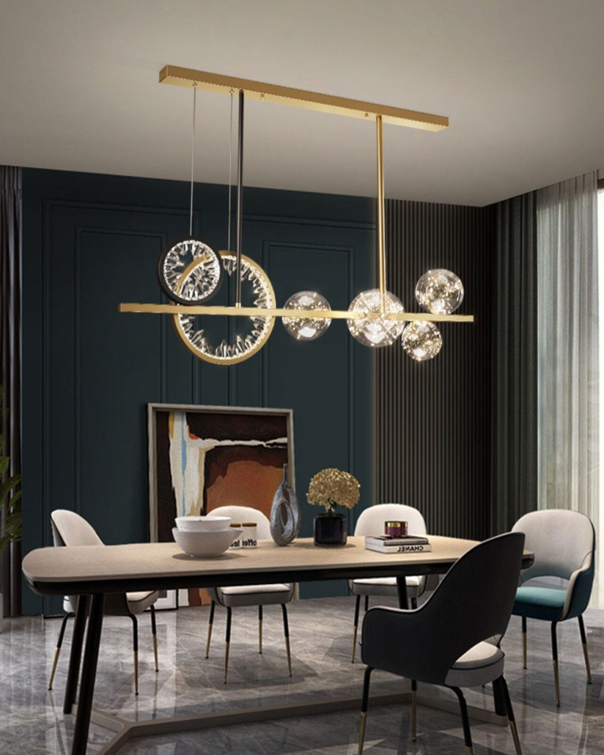 Liya Ring LED Chandelier