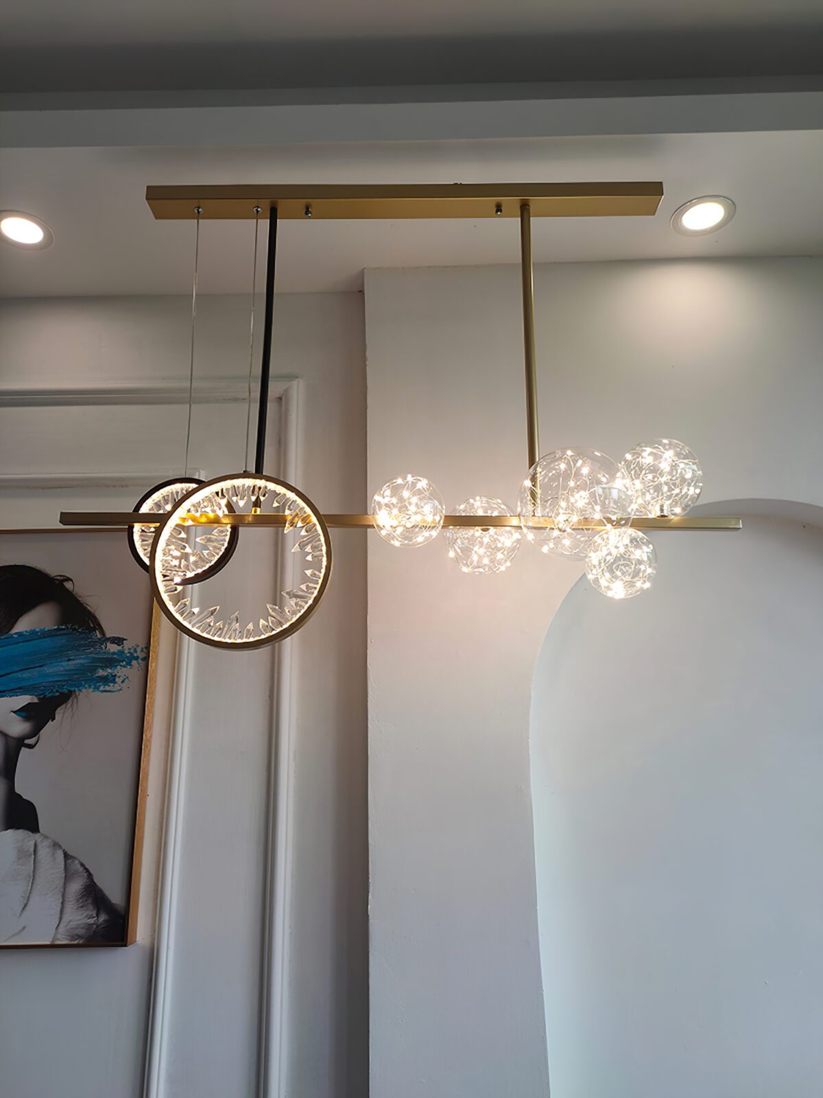 Liya Ring LED Chandelier