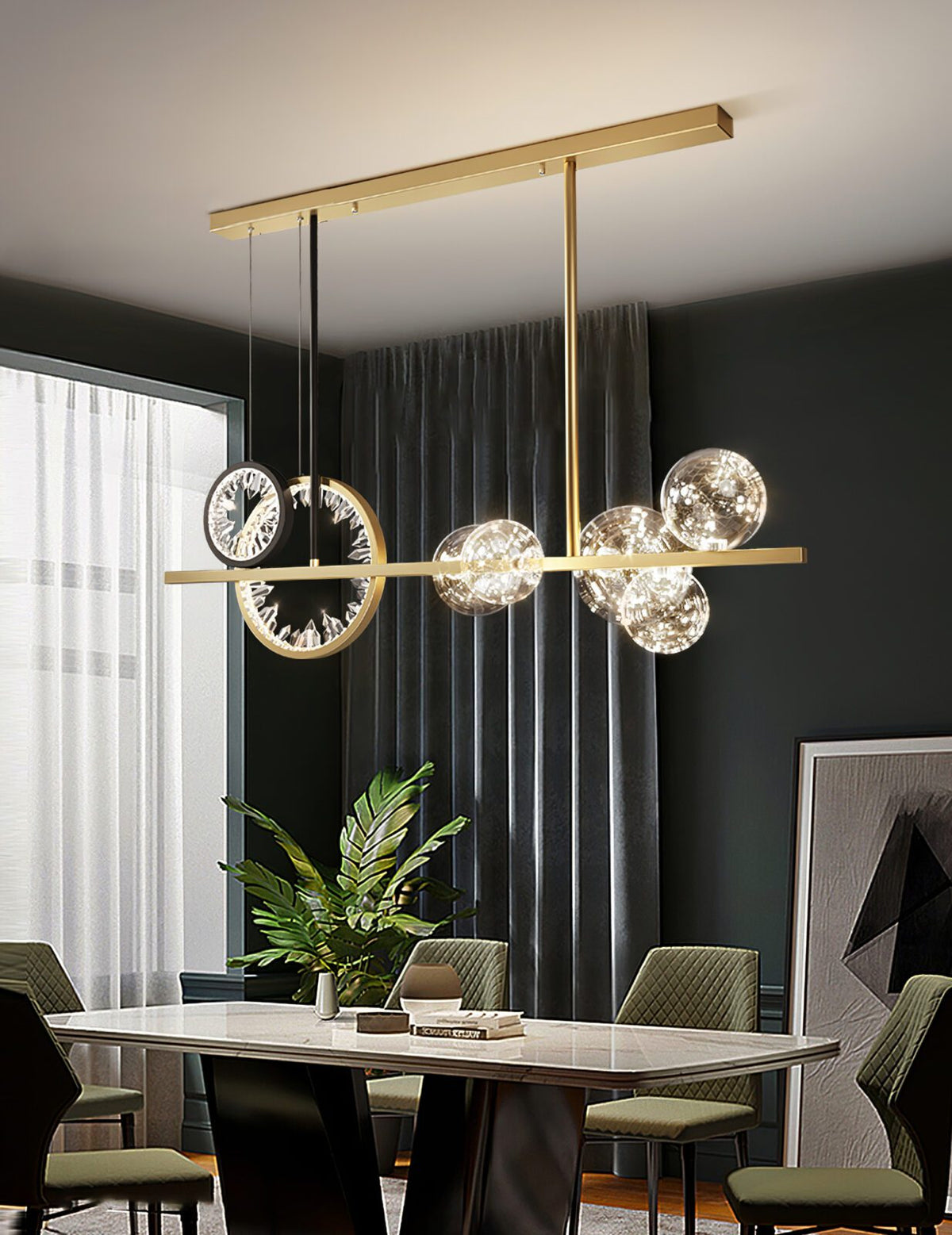 Liya Ring LED Chandelier