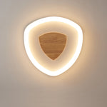 Log Triangle LED Ceiling Light