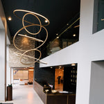 Aveline Modern LED Pendant Chandelier for Dining Room and Living Room