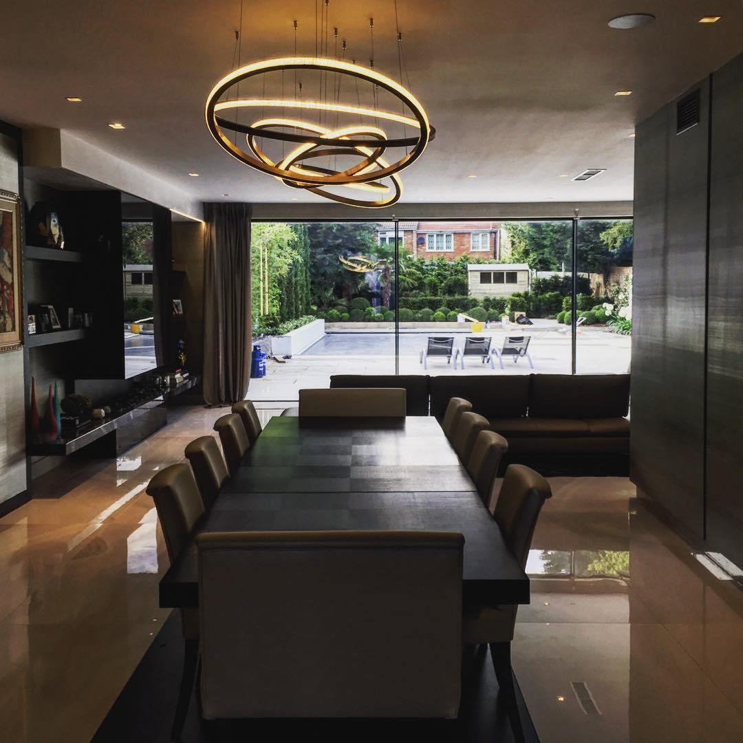 Aveline Modern LED Pendant Chandelier for Dining Room and Living Room