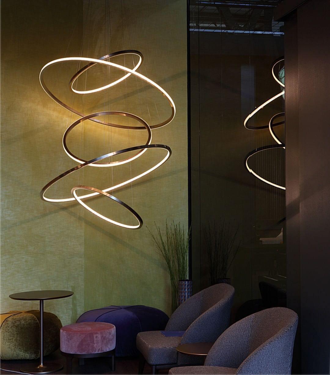 Aveline Modern LED Pendant Chandelier for Dining Room and Living Room