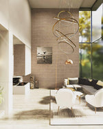Aveline Modern LED Pendant Chandelier for Dining Room and Living Room