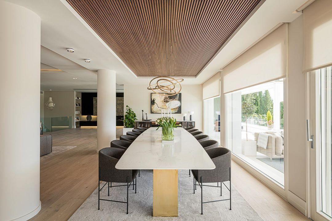 Aveline Modern LED Pendant Chandelier for Dining Room and Living Room