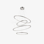 Serenitas Modern LED Chandelier – Sculptural Multi-Tier Pendant Light