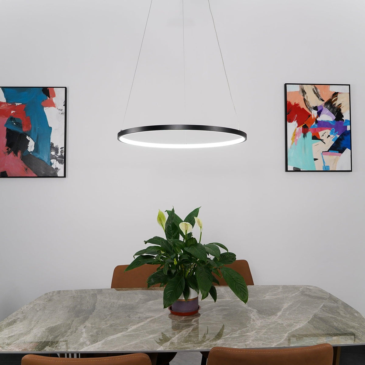 Aveline Modern LED Pendant Chandelier for Dining Room and Living Room