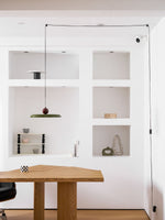 Lola Pendant Swag Light – Modern LED Disc Pendant for Living Room & Dining Room